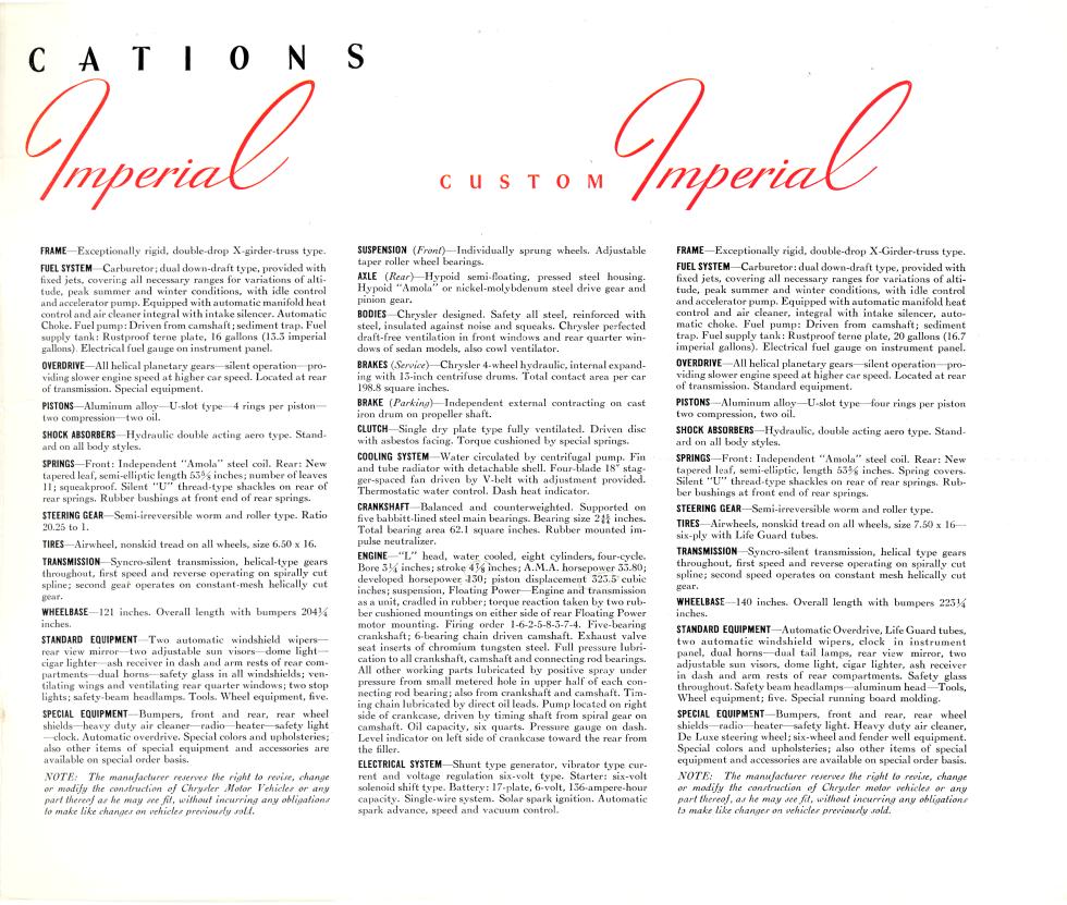 1937 Chrysler Royal-Imperial Brochure Page 5